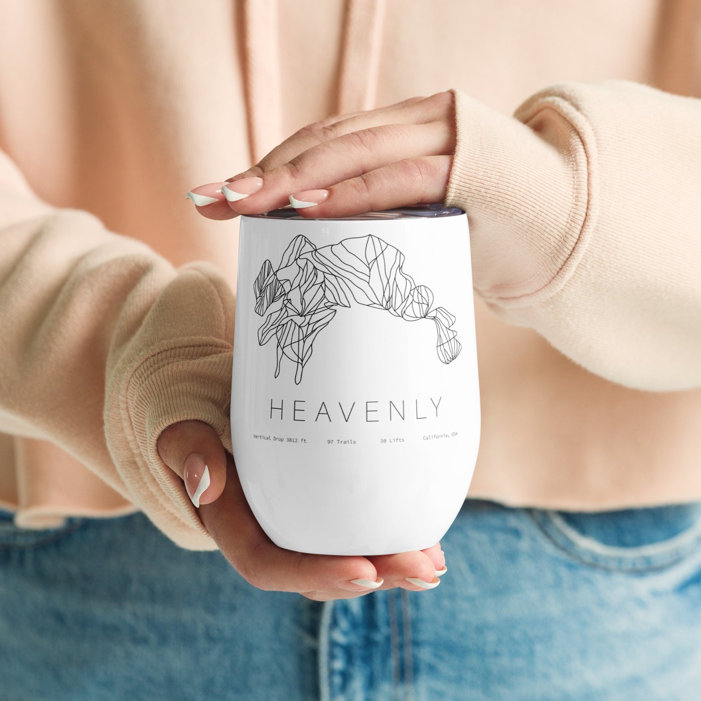 Wine Tumbler - Heavenly