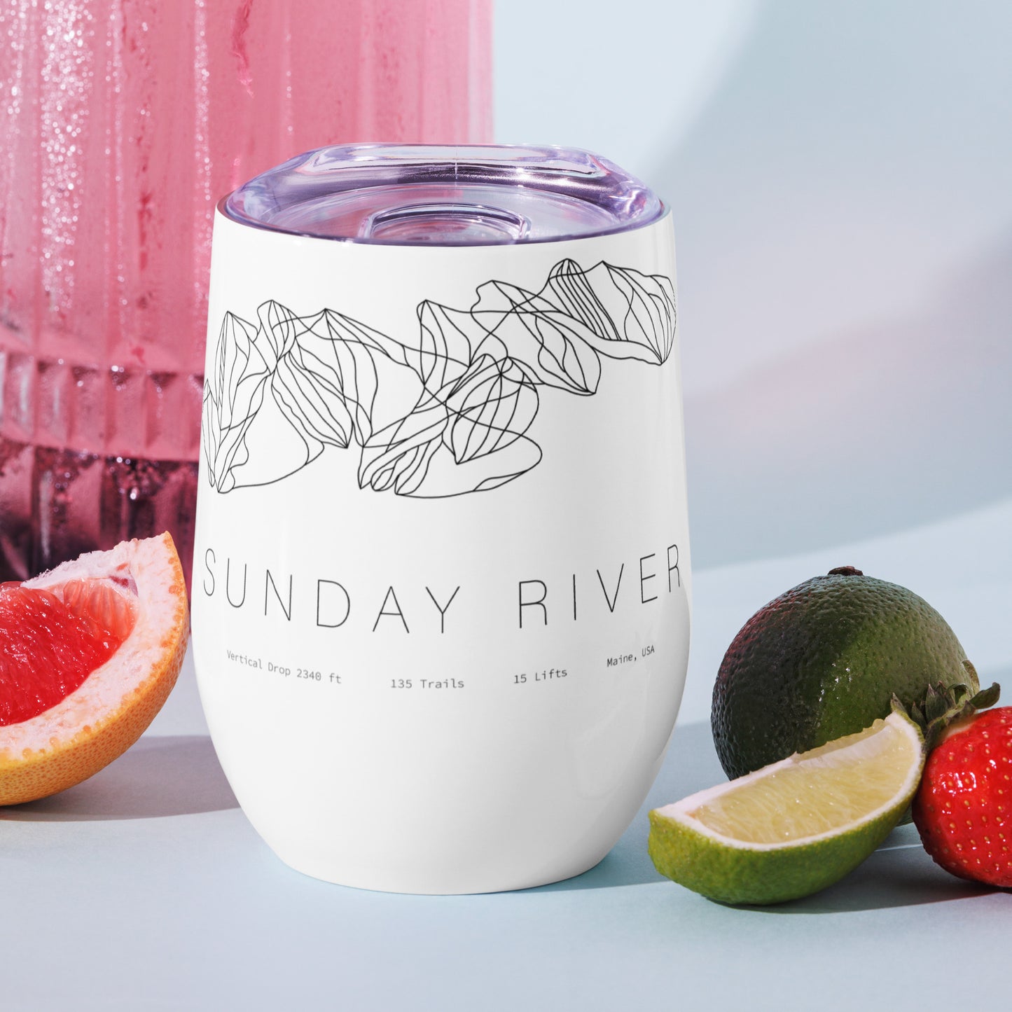 Wine Tumbler - Sunday River