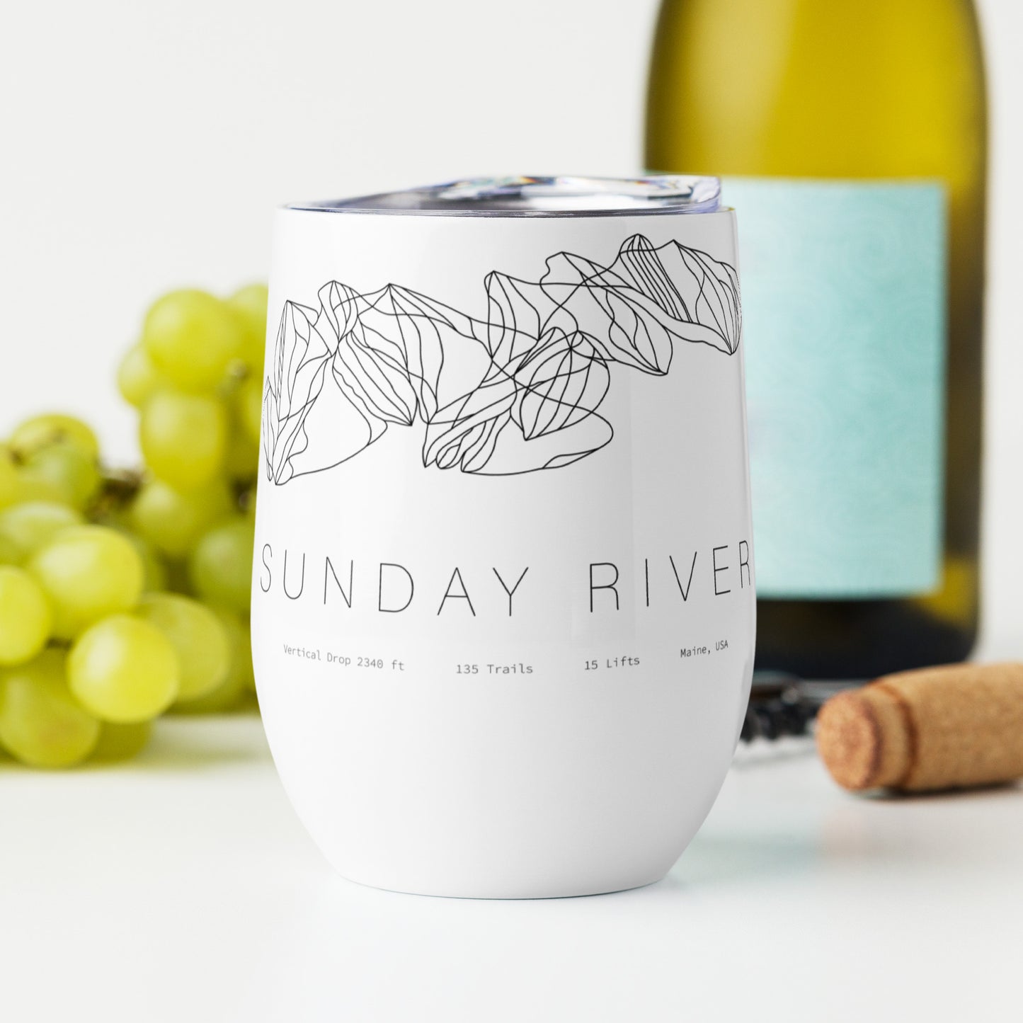 Wine Tumbler - Sunday River