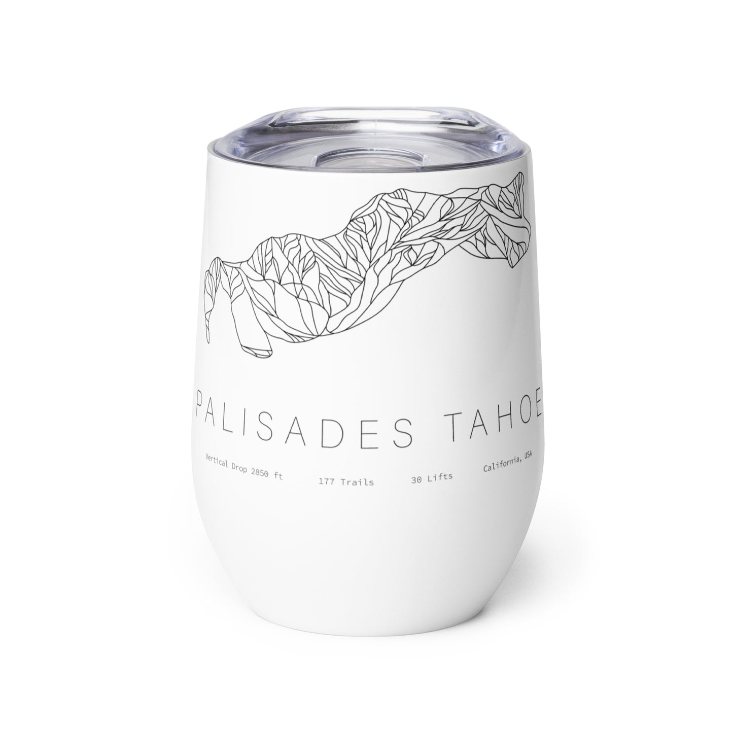 Wine Tumbler - Palisades Tahoe