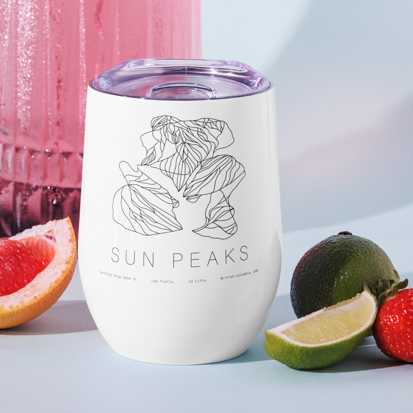 Wine Tumbler - Sun Peaks