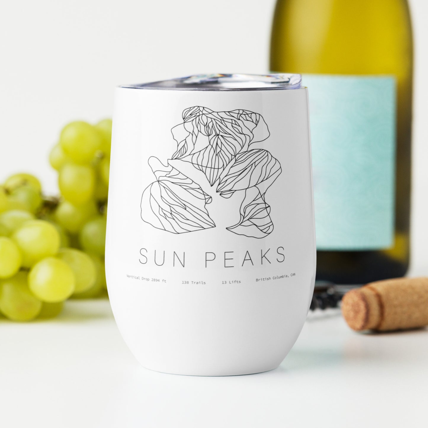 Wine Tumbler - Sun Peaks